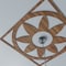 Ekena Millwork Blume Wood Fretwork Pierced Ceiling Medallion, Walnut, 32"OD x 11 1/8"ID x 1/4"T CMWP32X32X0250BLWA - alternate 9